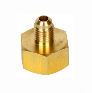 Переходник для баллона с азотом (латунь) 3/4"-1/4"