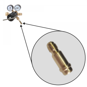 Переходник для опрессовки азотом 1/4"